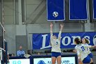 VB vs USCGA  Wheaton College Women's Volleyball vs U.S. Coast Guard Academy. - Photo by Keith Nordstrom : Wheaton, Volleyball